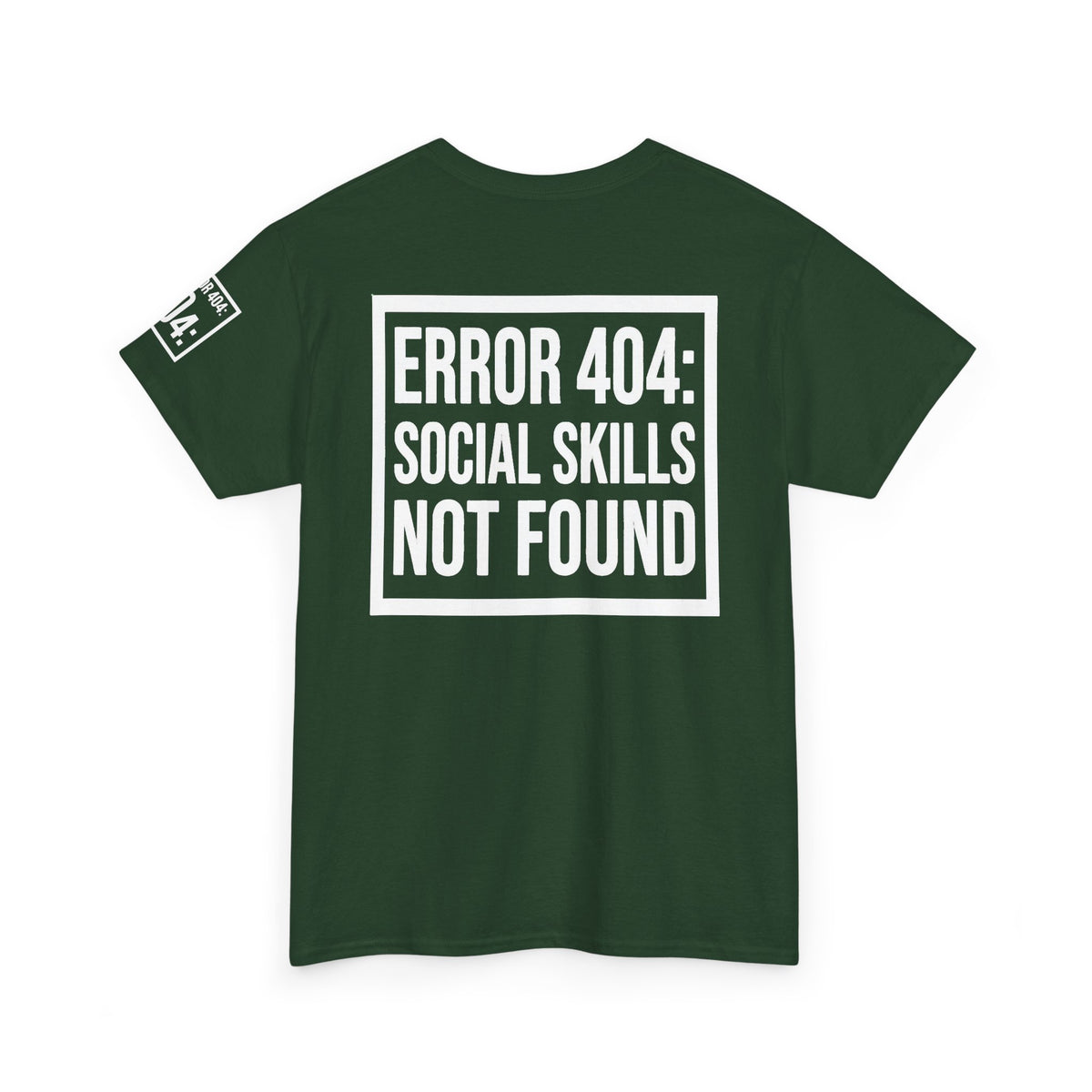 "Social Skills Not Found" Premium Graphic Tee