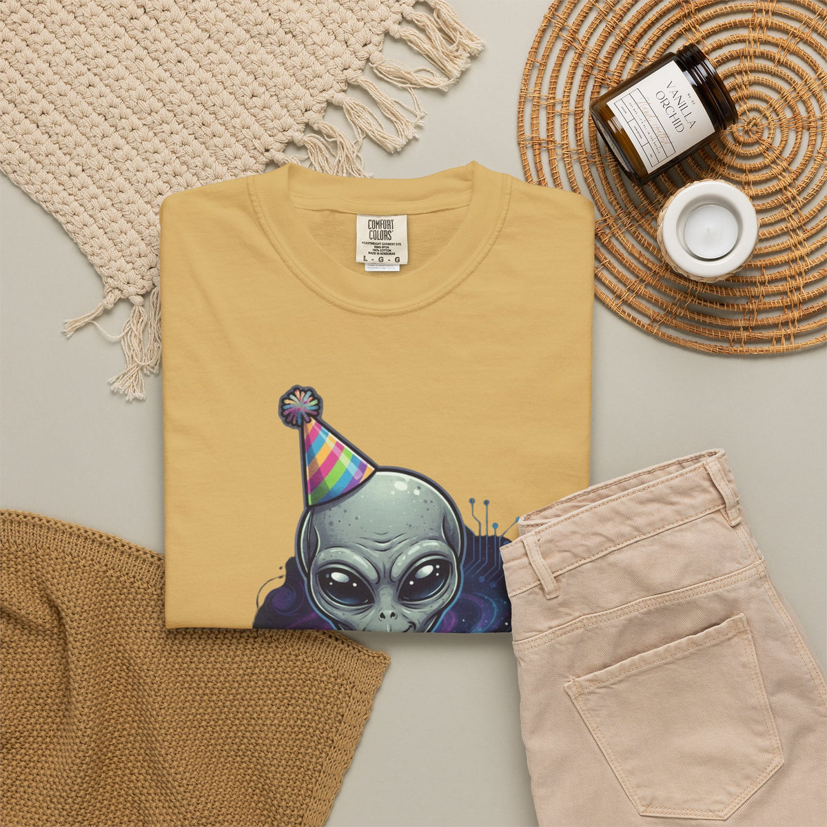 I Came For the Probing Unisex Garment-Dyed Tee