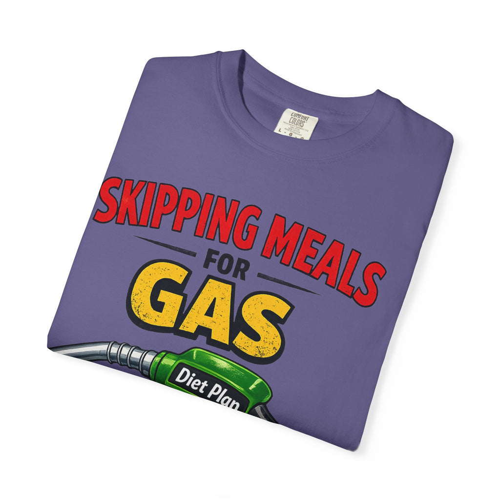 "The High-Octane Diet Plan" Unisex Garment-Dyed T-shirt