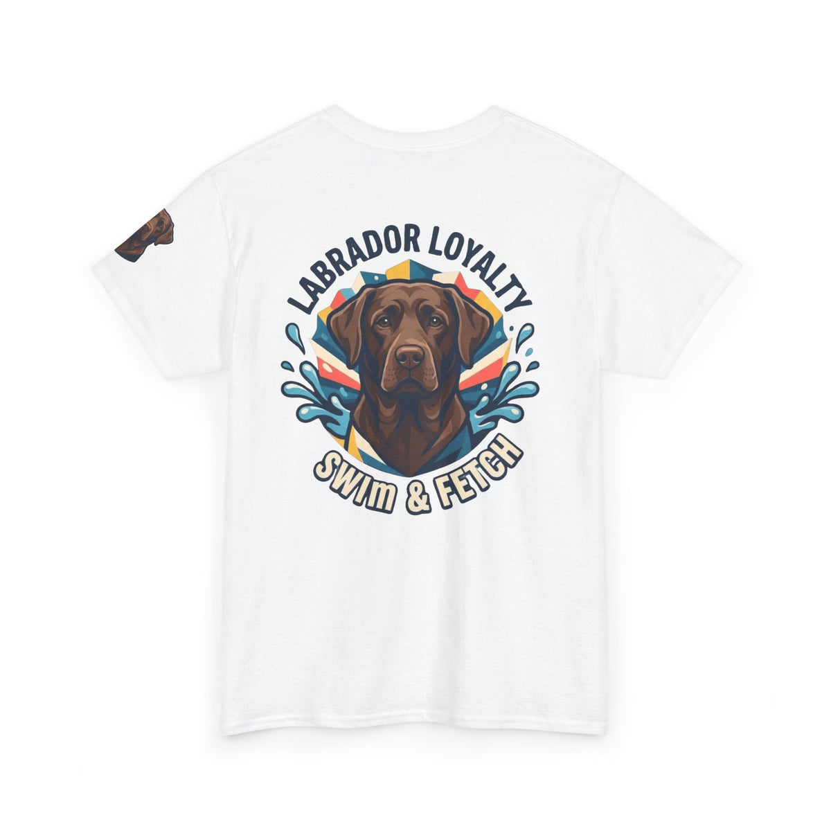 Labrador Loyalty Swim Fetch Premium Graphic Tee