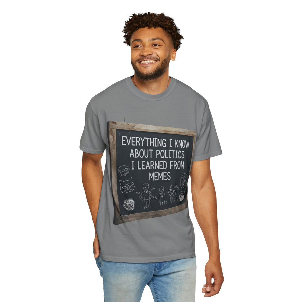"The Objective Scientist" Unisex Garment-Dyed T-shirt