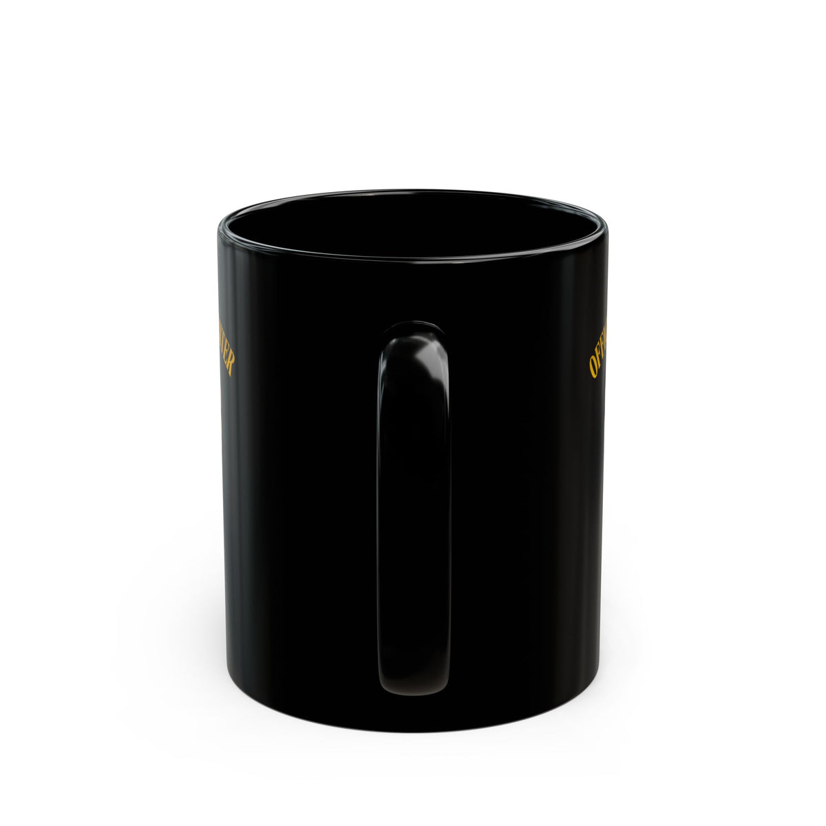 "Official Recruiter" Black Ceramic Mug