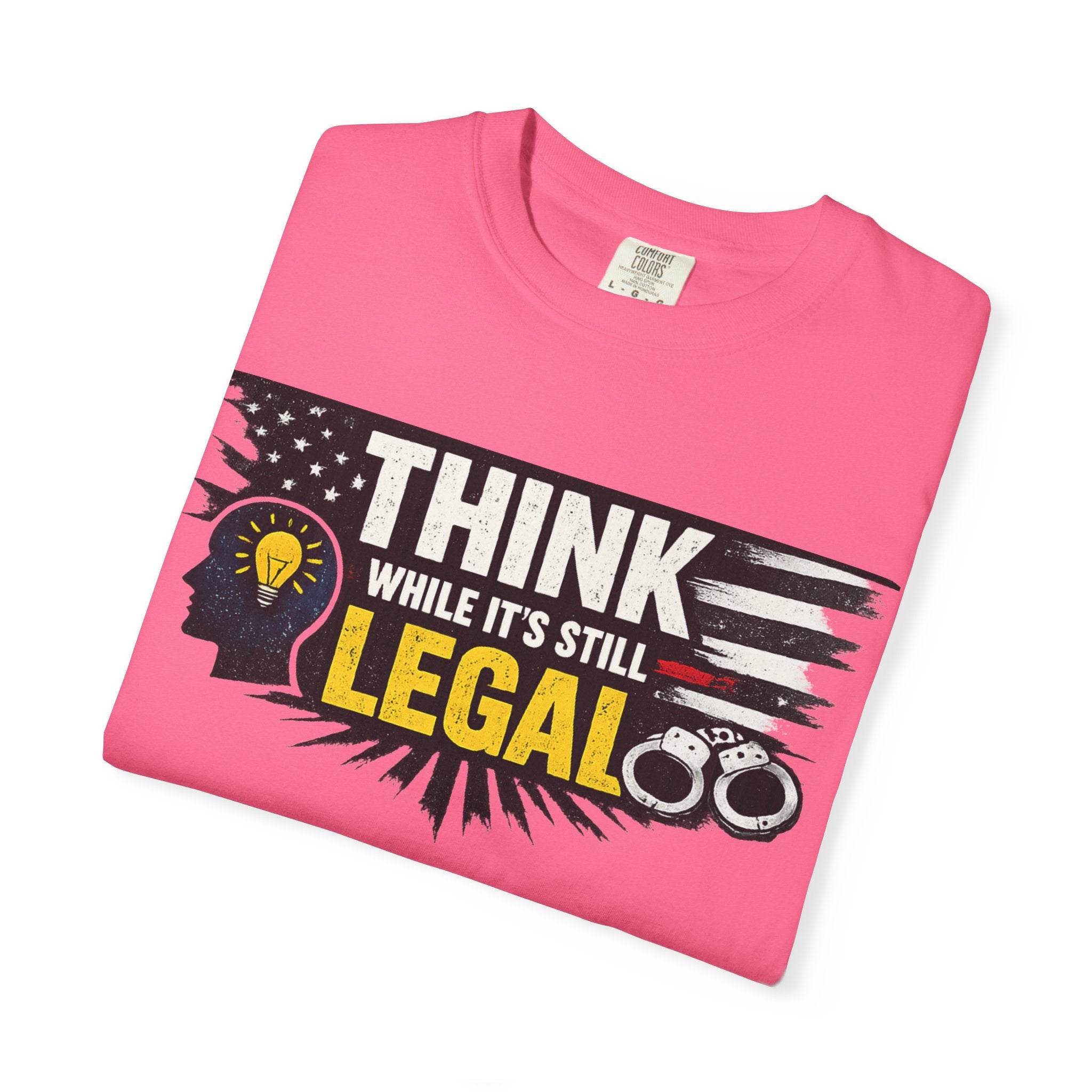 "The Endangered Species Act (For Your Brain)" Unisex Garment-Dyed T-shirt