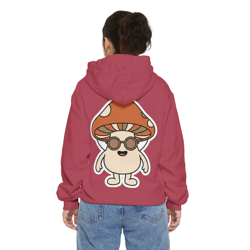 "Shroom Man" Garment-Dyed Hoodie