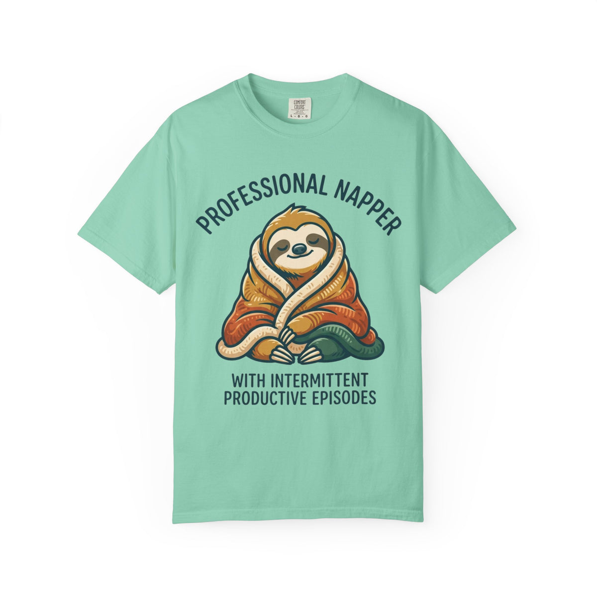 "Professional Napper" Unisex Garment-Dyed Tee
