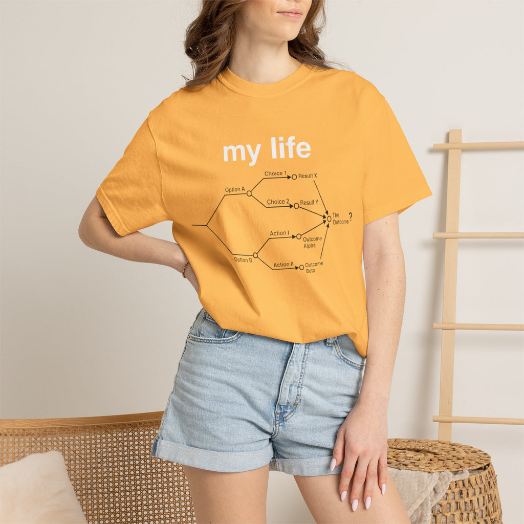 "My Life Decisions" Unisex Garment-Dyed T-shirt
