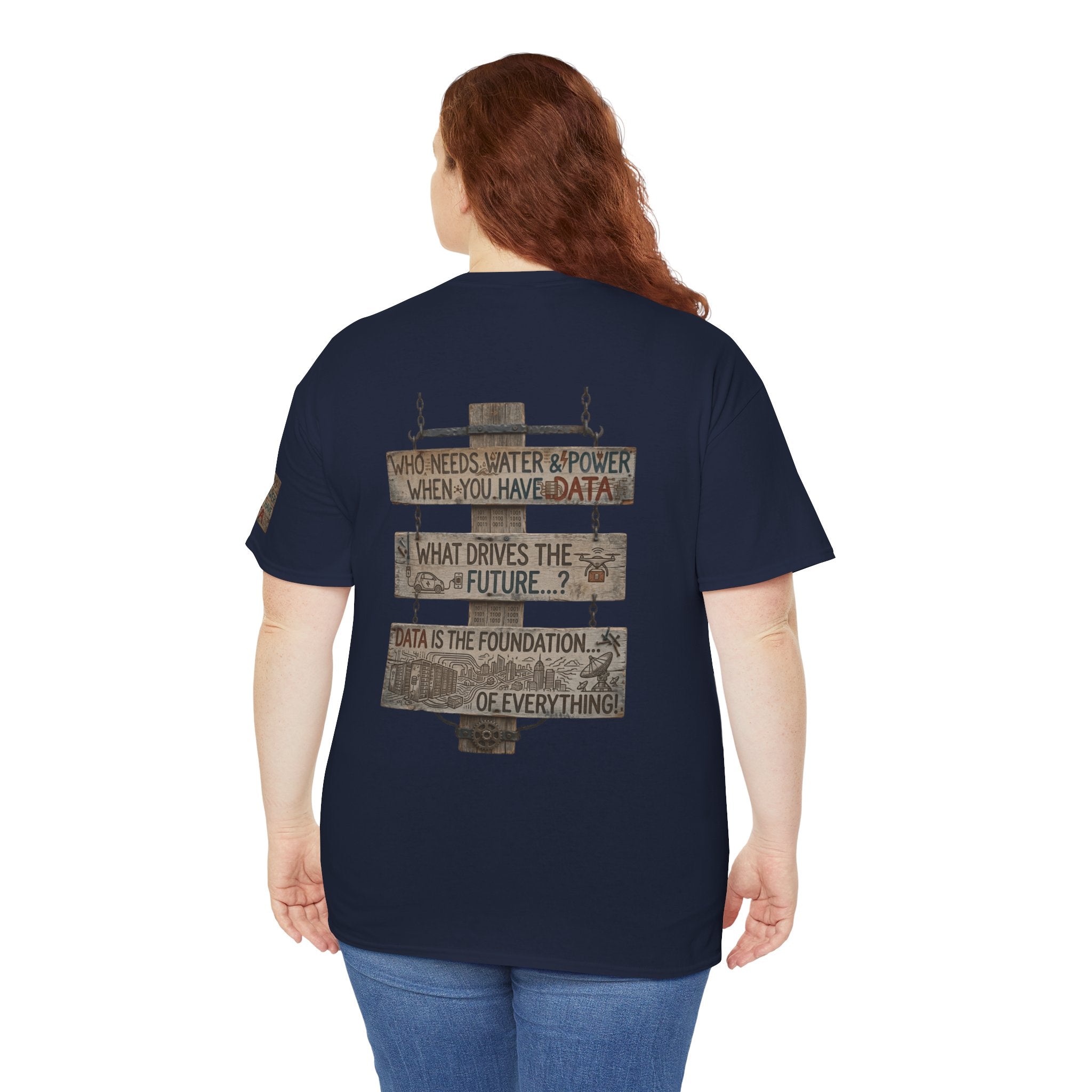 "Who Needs Water and Power" Premium Graphic Tee