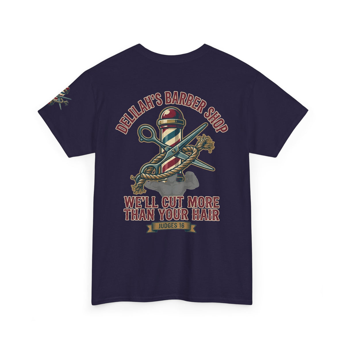 "Good Book Series Delilah's Barber Shop" Premium Graphic Tee