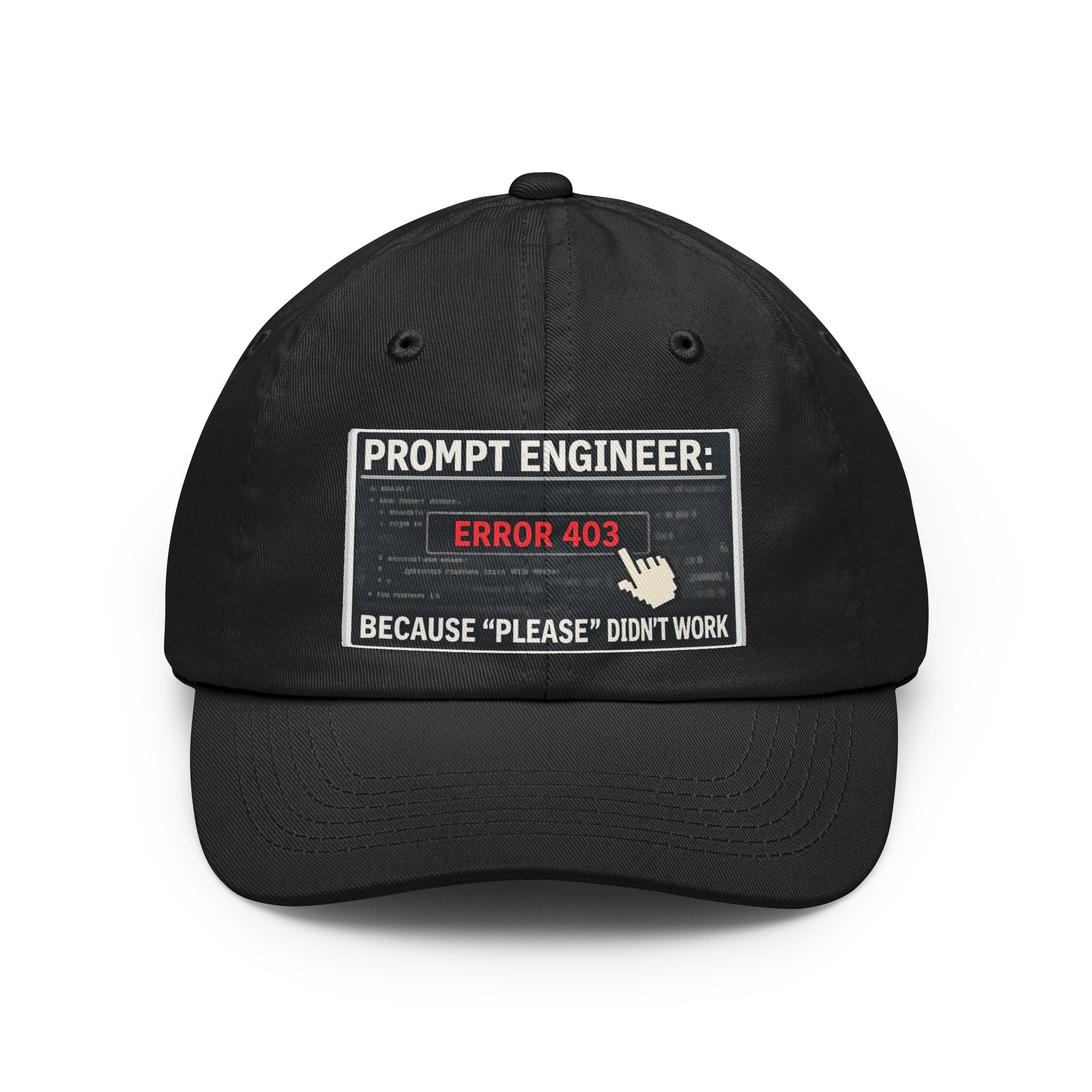 Politeness Failed. Try Fear™ | Dad Hat — AttitudeShirts