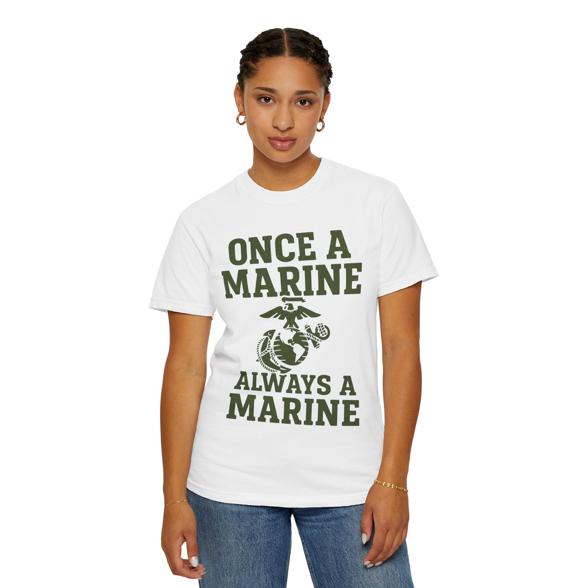 "Always a Marine" Unisex Garment-Dyed T-shirt