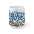 Ski Sabbath: My Church Has Powder | 11oz Mug