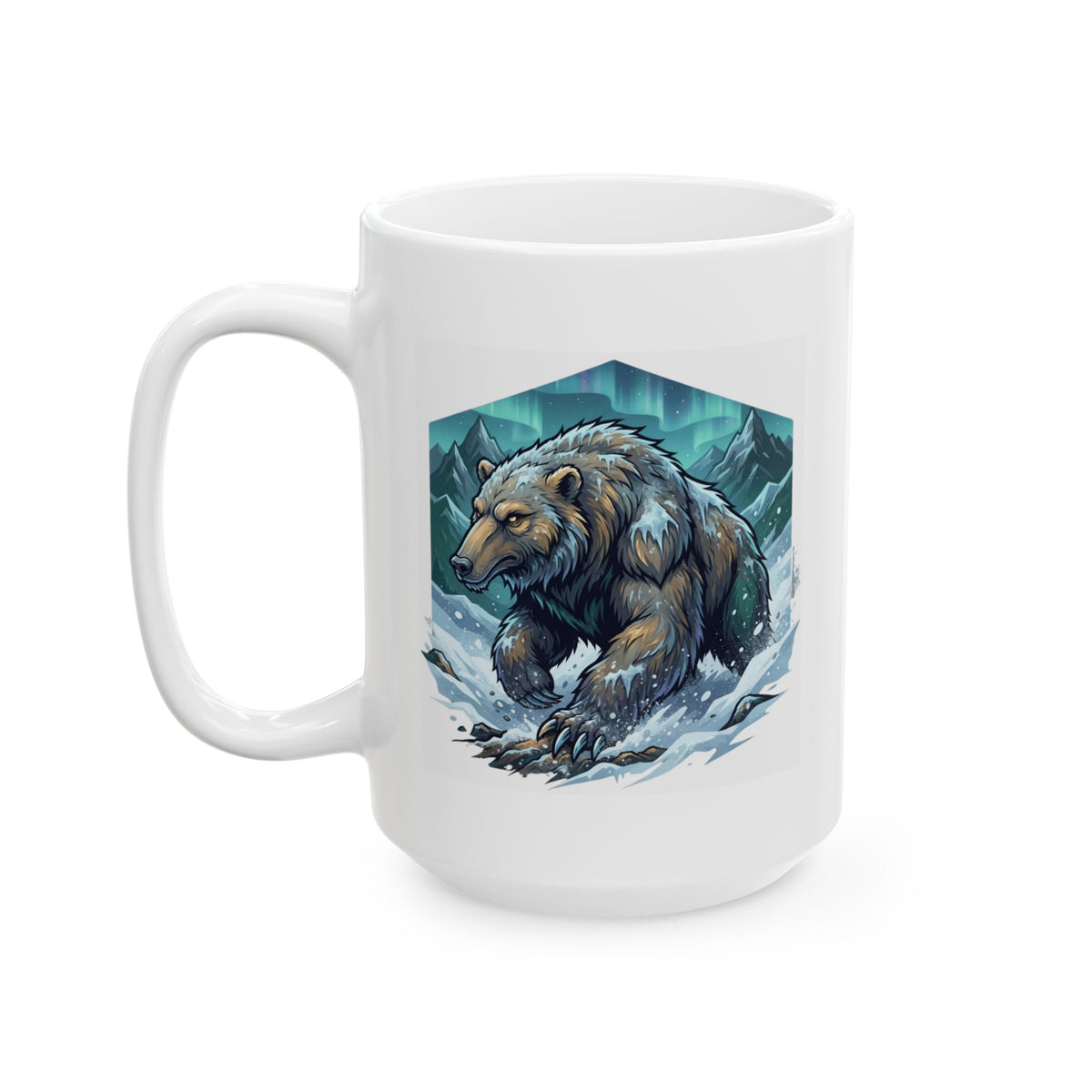 "Alioat (Siberian Folklore)" White Ceramic Mug