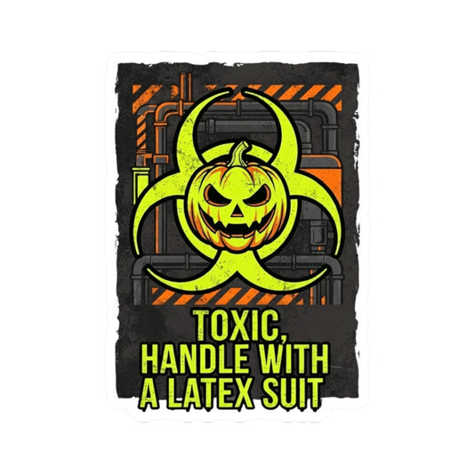 "Toxic handle With Latex" Sticker — Main