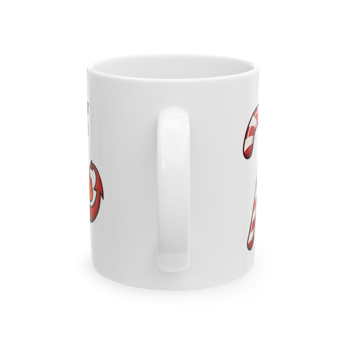 "May Your Days Be Merry and Spicy" White Ceramic Mug — Graphic