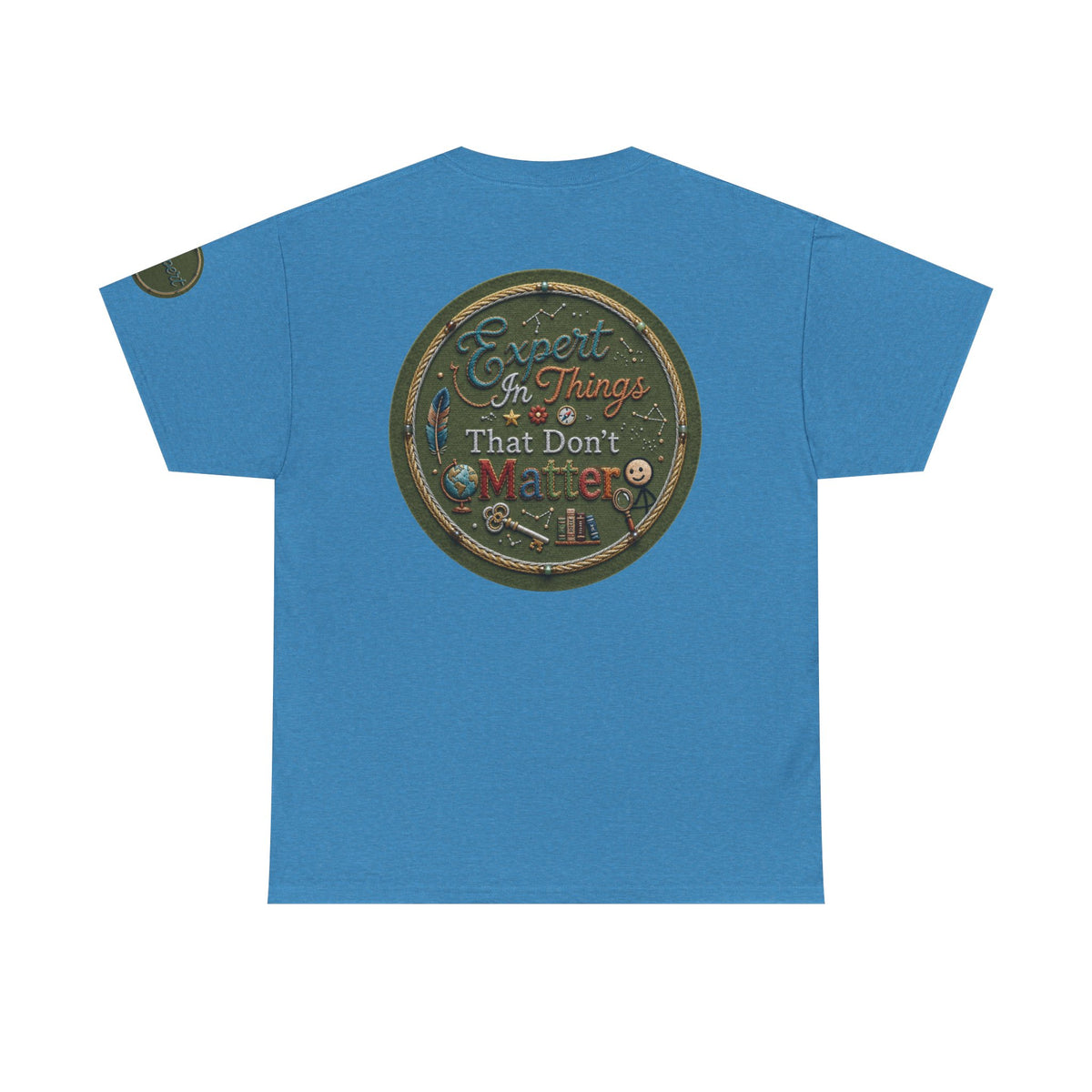 Color: Heather Sapphire | Expert In Things That Don't Matter Premium Graphic Tee