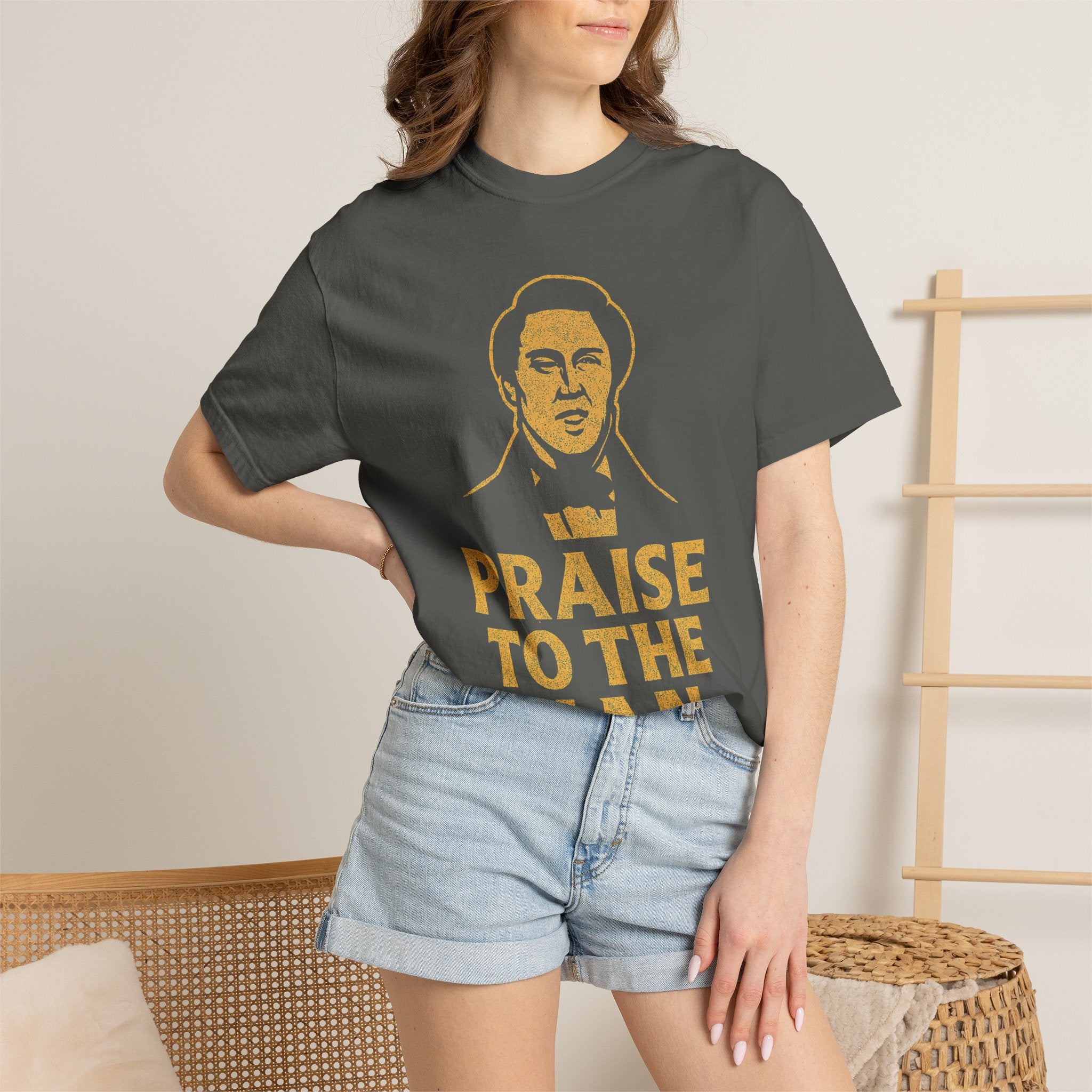 "Praise to the Man" Unisex Garment-Dyed T-shirt