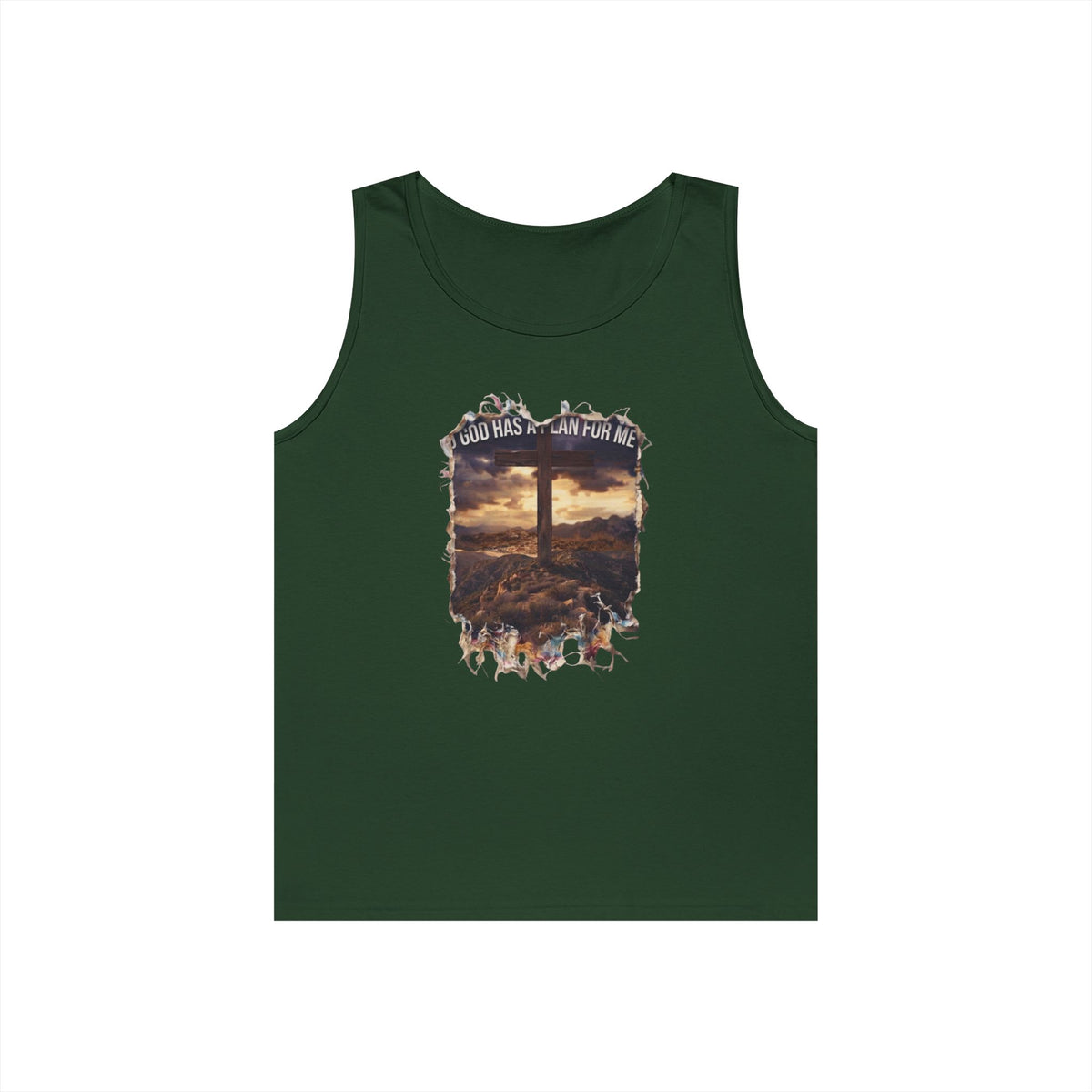 "God Has A Plan For Me" Tank Top
