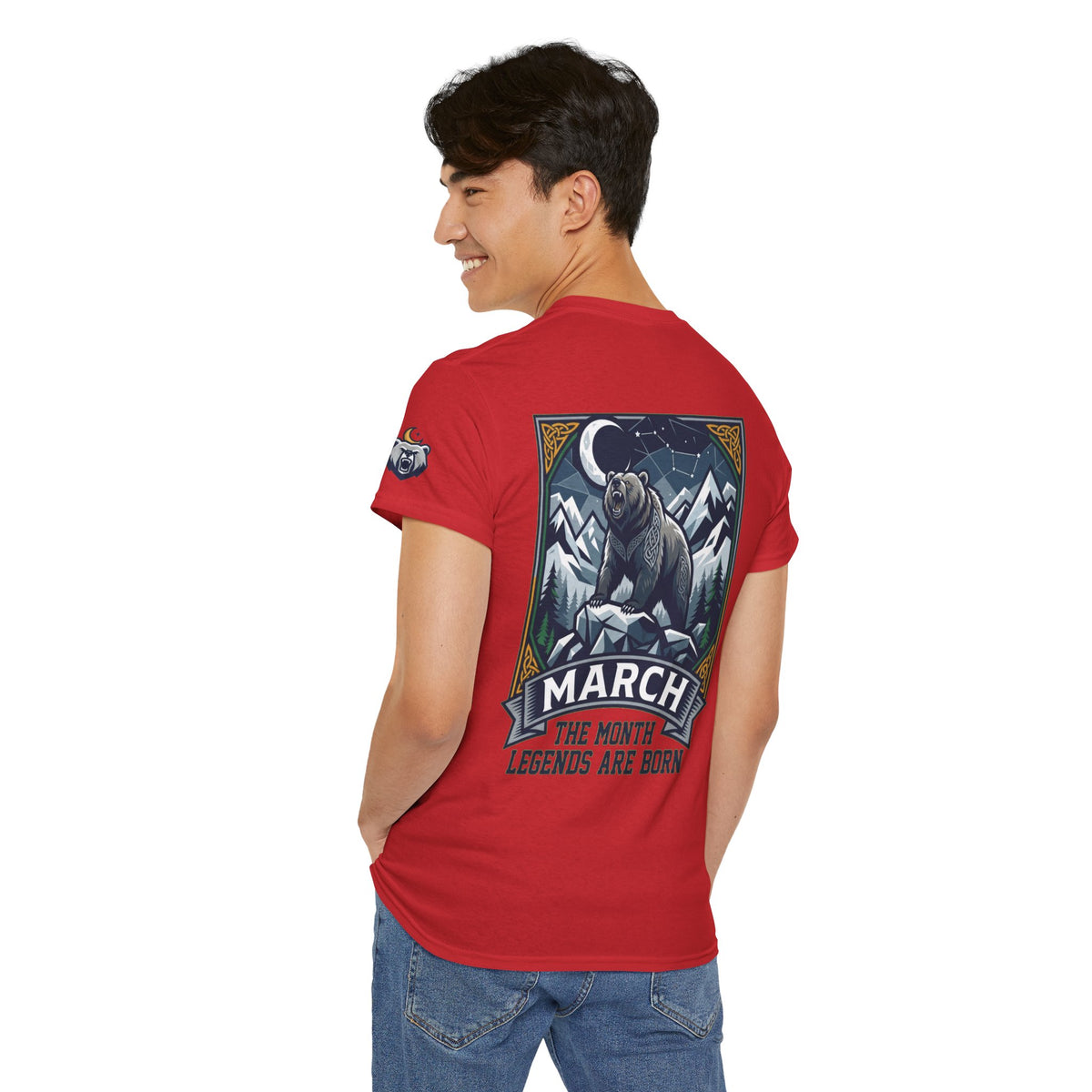 Color: Red | March Legend Premium Graphic Tee