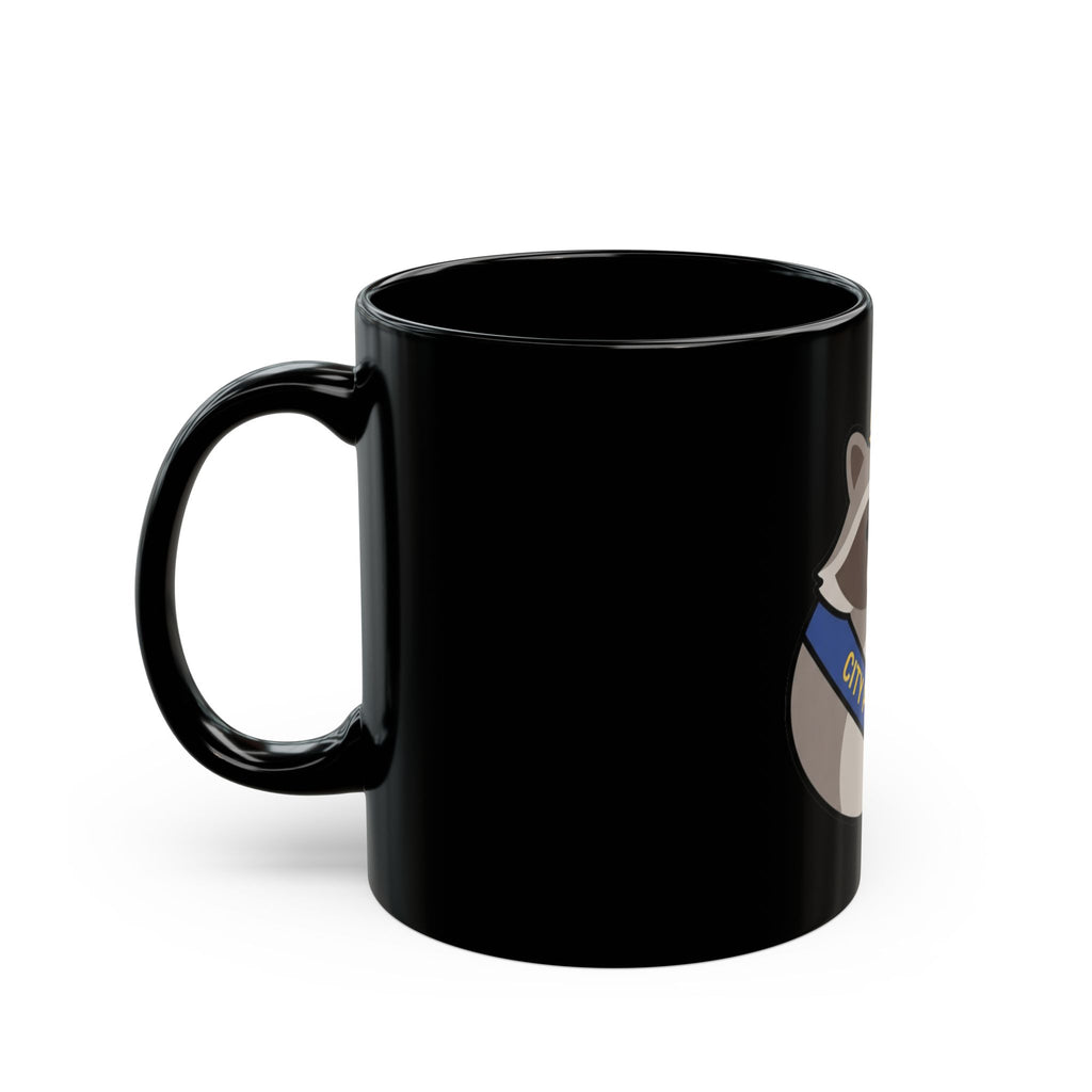 "Jimothy" Black Ceramic Mug — Graphic