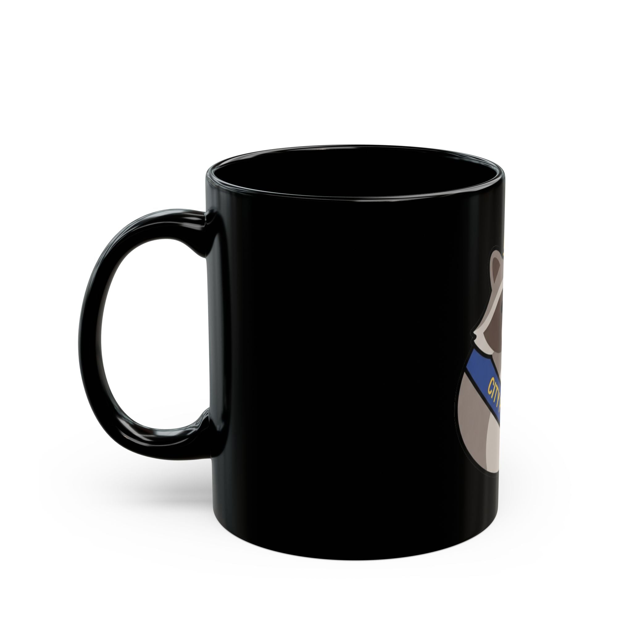 "Jimothy" Black Ceramic Mug — Graphic
