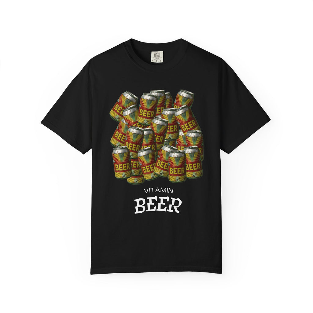 "Vitamin Beer 5" Unisex Garment-Dyed T-shirt