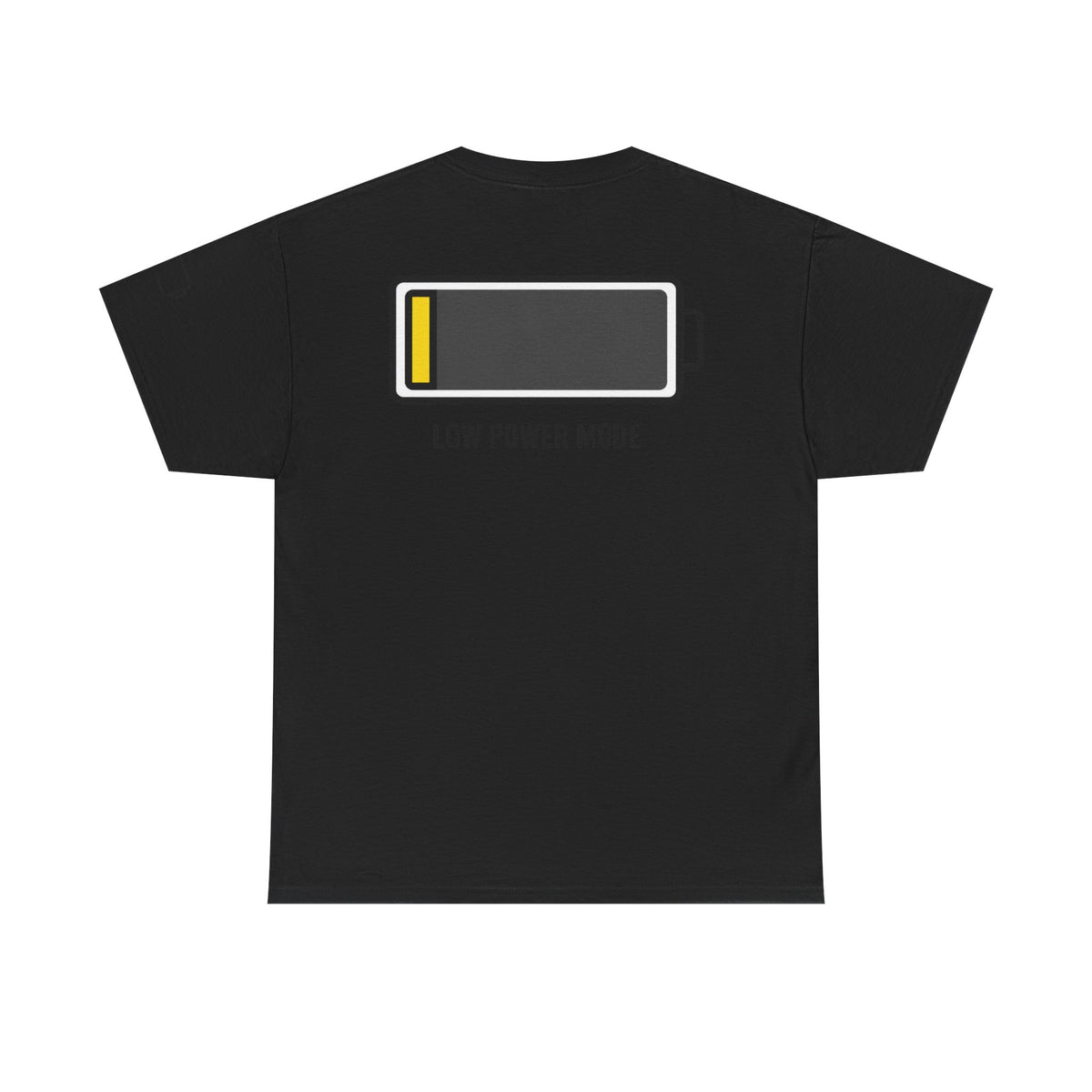 Color: Black | Low Power Mode Premium Graphic Tee