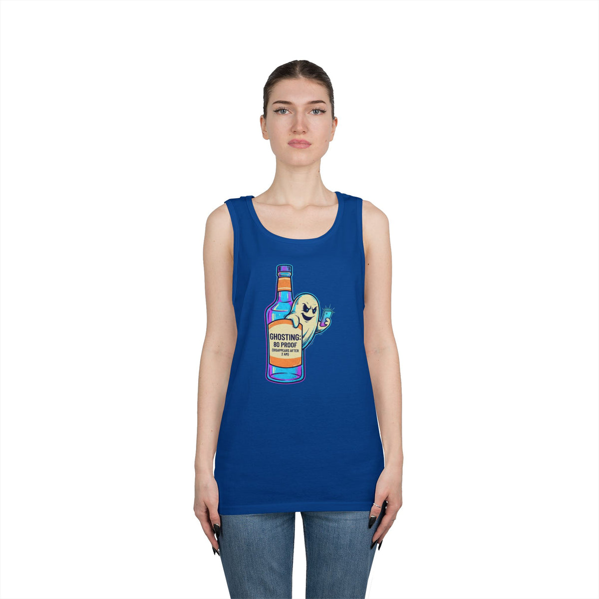 Color: Royal | Ghosting Tank Top