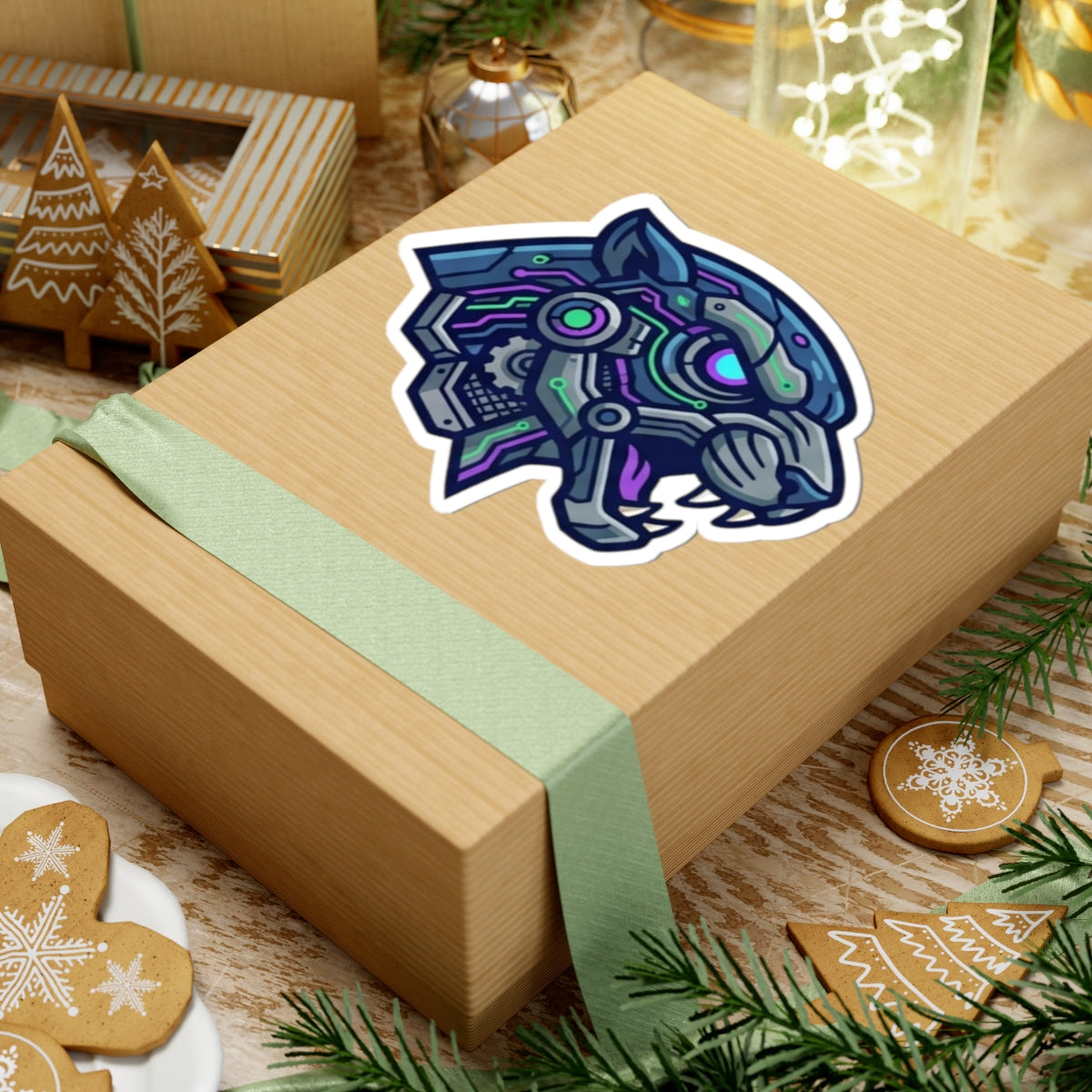 "Cyber Panther" Sticker