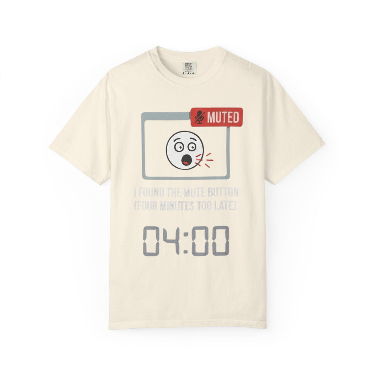 "I Found The Mute" Unisex Garment-Dyed Tee