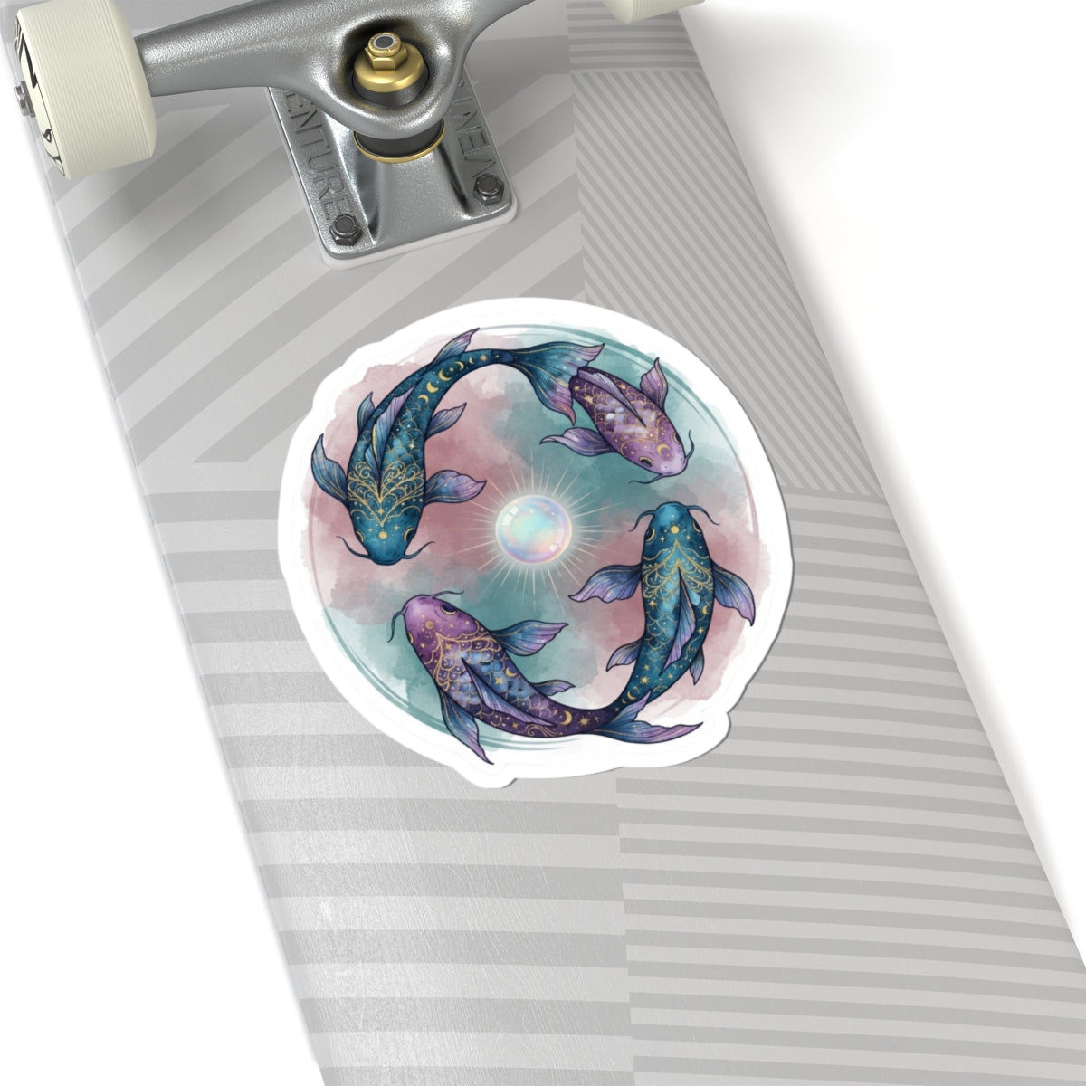 "Pisces The Infinite Fish" Sticker — Main