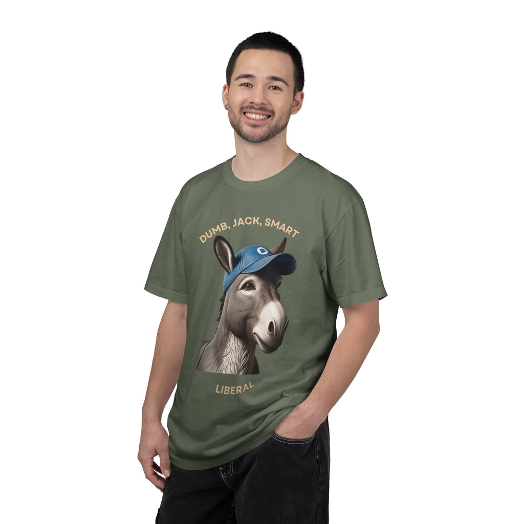"Dumb Jack Smart" Unisex Garment-Dyed T-shirt