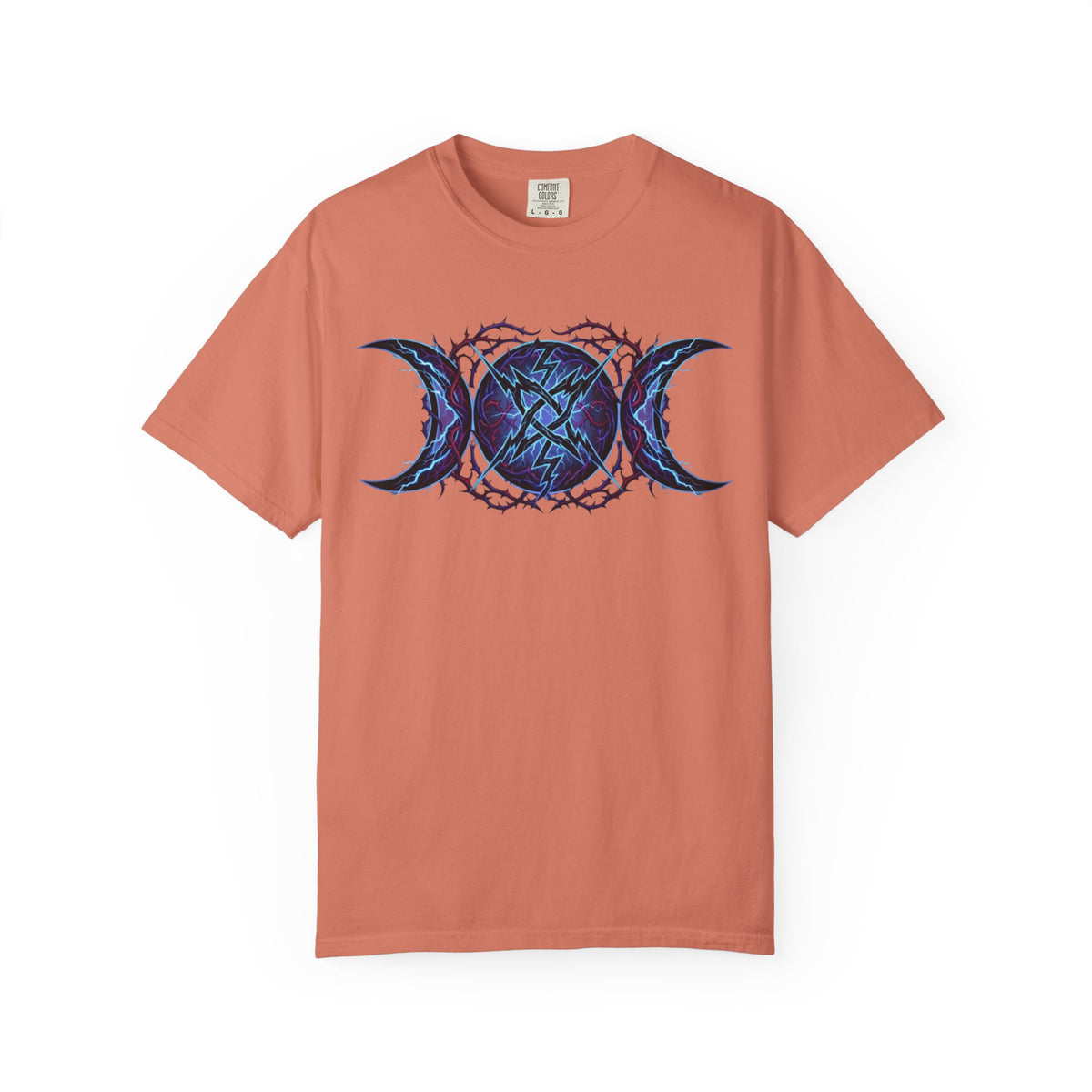 "Triple Goddess Tempest" Unisex Garment-Dyed Tee