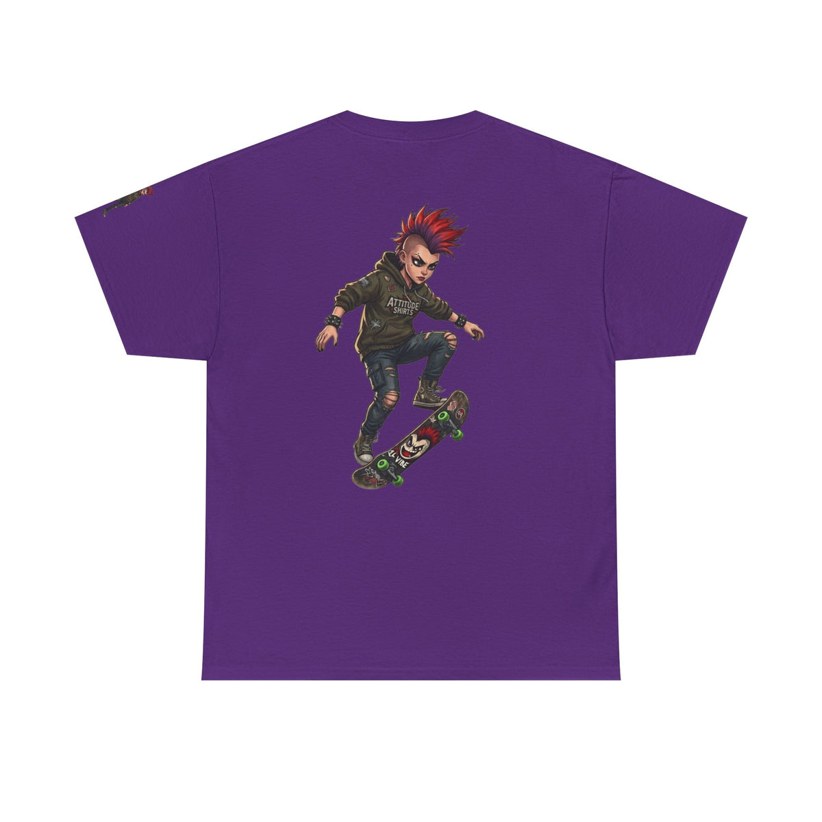 Color: Purple | Riot Premium Graphic Tee