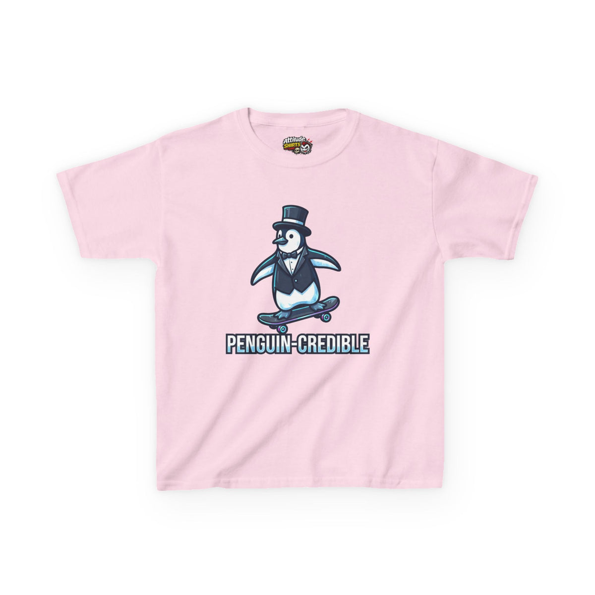 "Penguin Credible" Kids Tee
