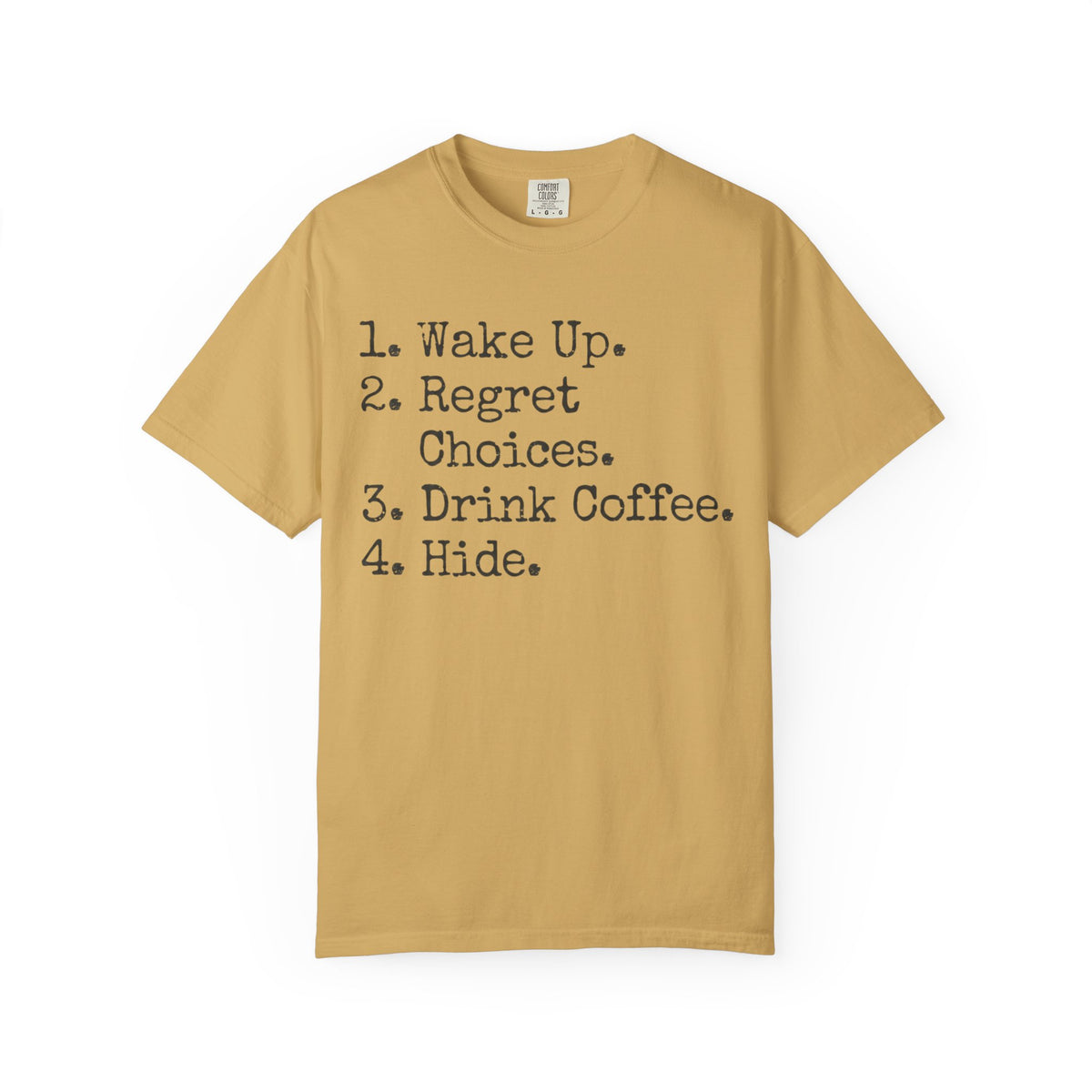 "Daily Schedule Asset" Unisex Garment-Dyed Tee