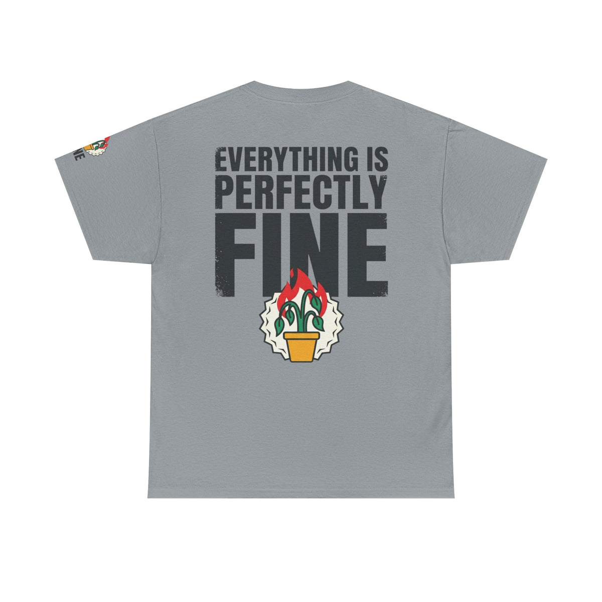 Color: Gravel | Perfectly Fine Premium Graphic Tee