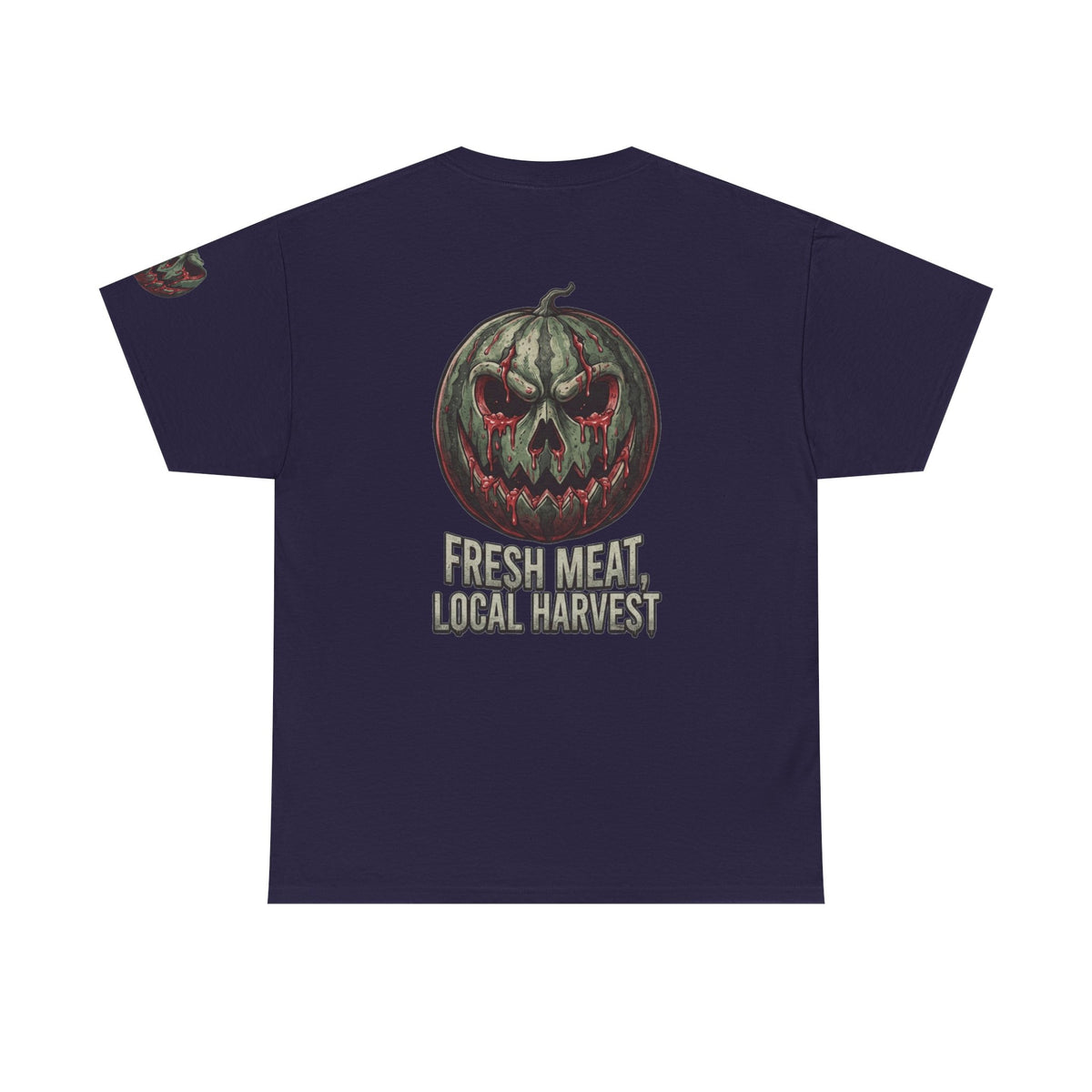 Color: Blackberry | Fresh Meat, Local Harvest Premium Graphic Tee
