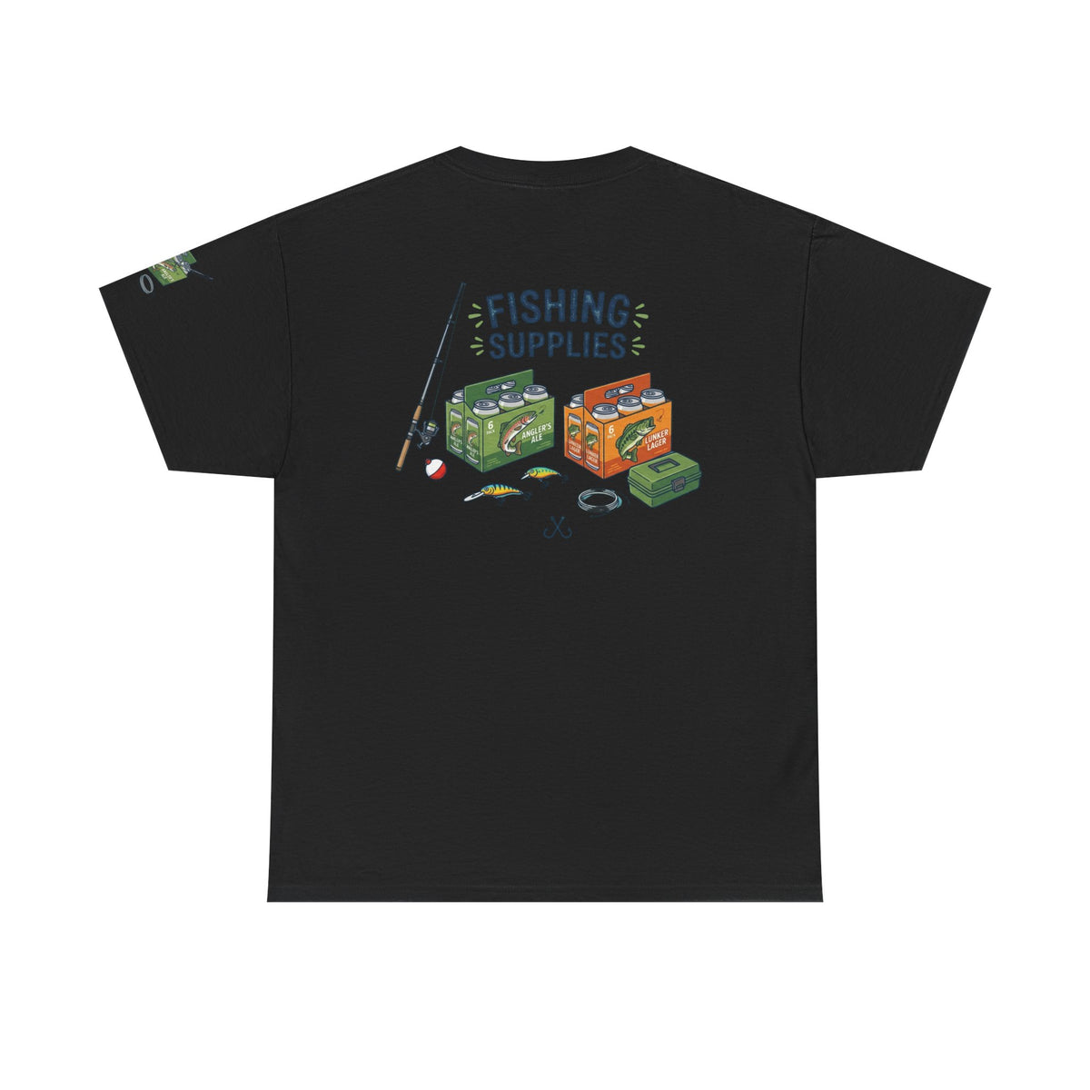Color: Black | Fishing Supplies Premium Graphic Tee