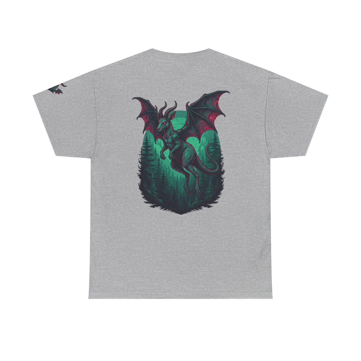 Color: Sport Grey | The Jersey Devil (New Jersey, USA) Premium Graphic Tee