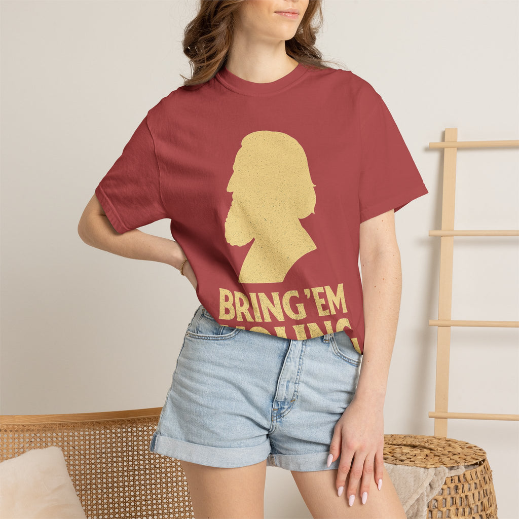 "Bring 'Em Young" Unisex Garment-Dyed T-shirt