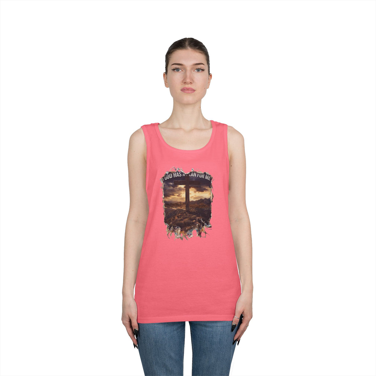"God Has A Plan For Me" Tank Top