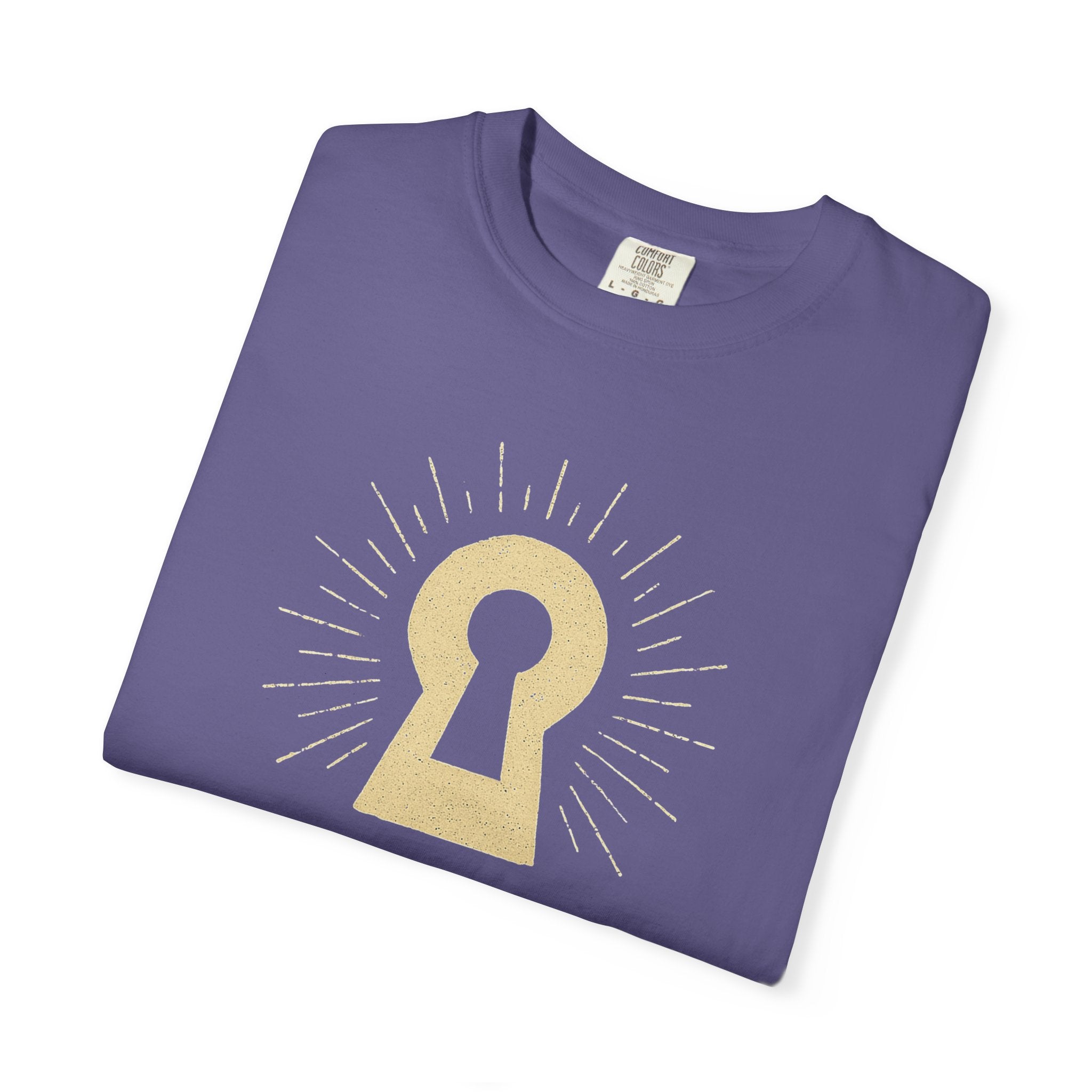 "Celestial Room Escape Artist" Unisex Garment-Dyed T-shirt