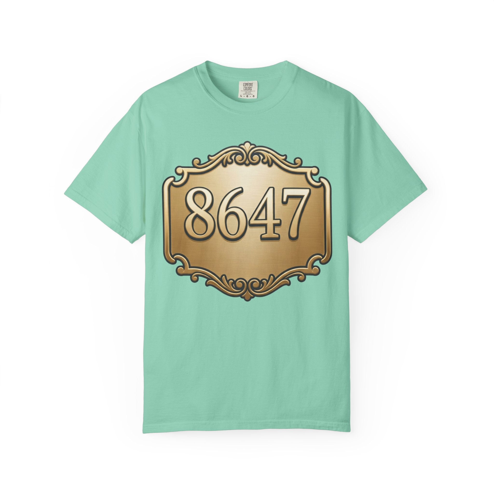 "8647" Unisex Garment-Dyed Tee