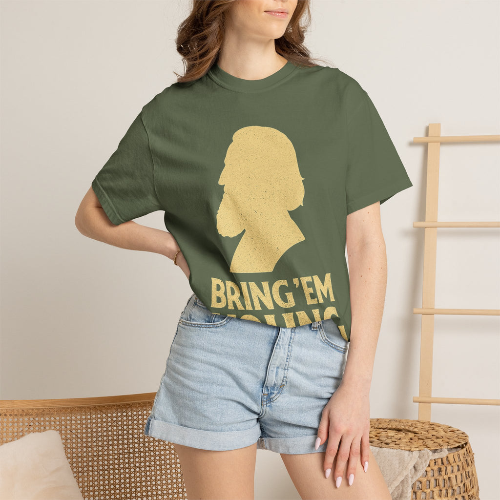 "Bring 'Em Young" Unisex Garment-Dyed T-shirt