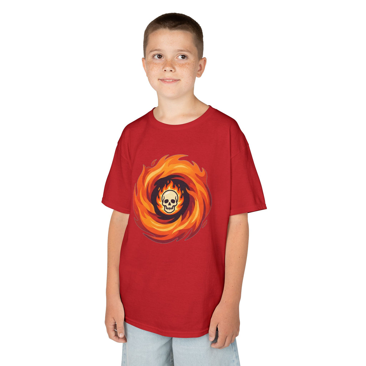 Color: Red | Hellfire Kids Tee