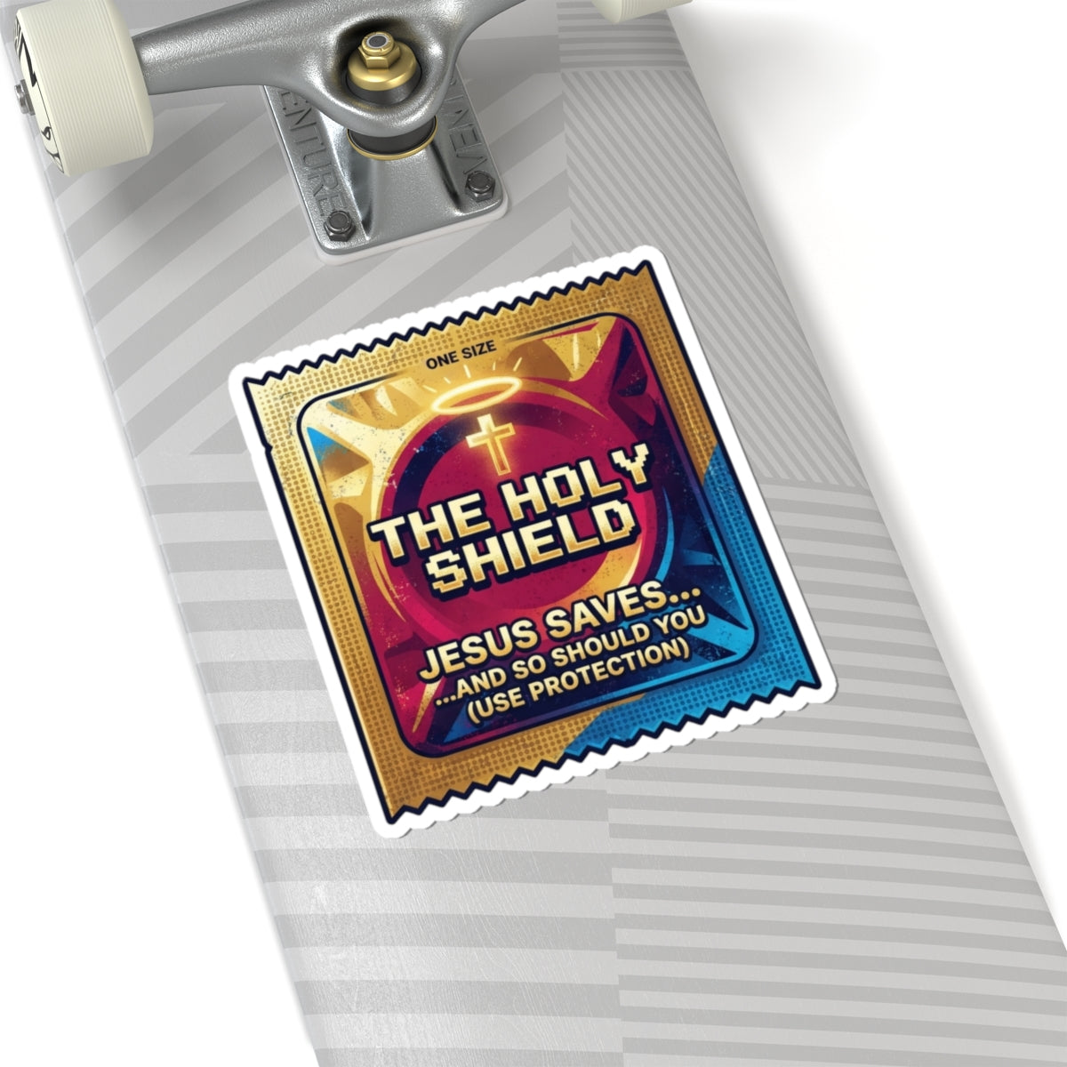 "Good Book Series The Holy Shield" Sticker — Main