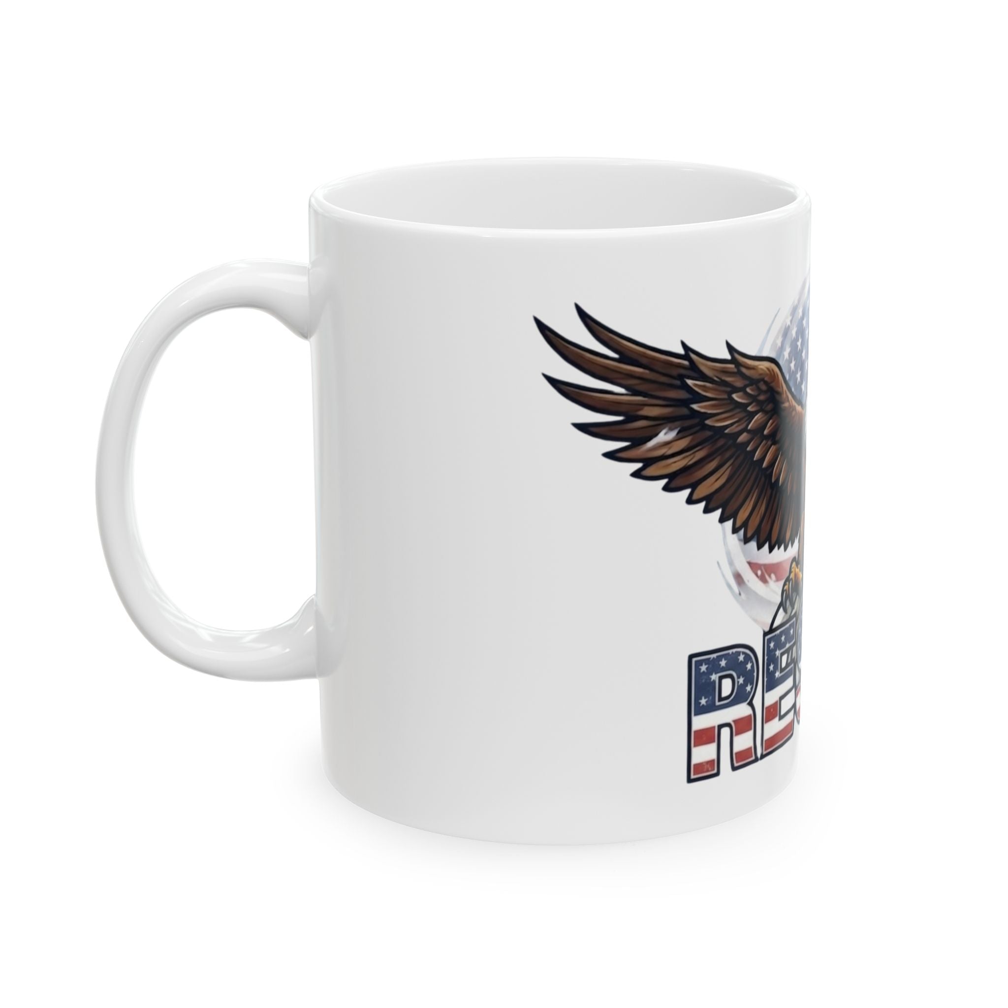 "Resist" White Ceramic Mug