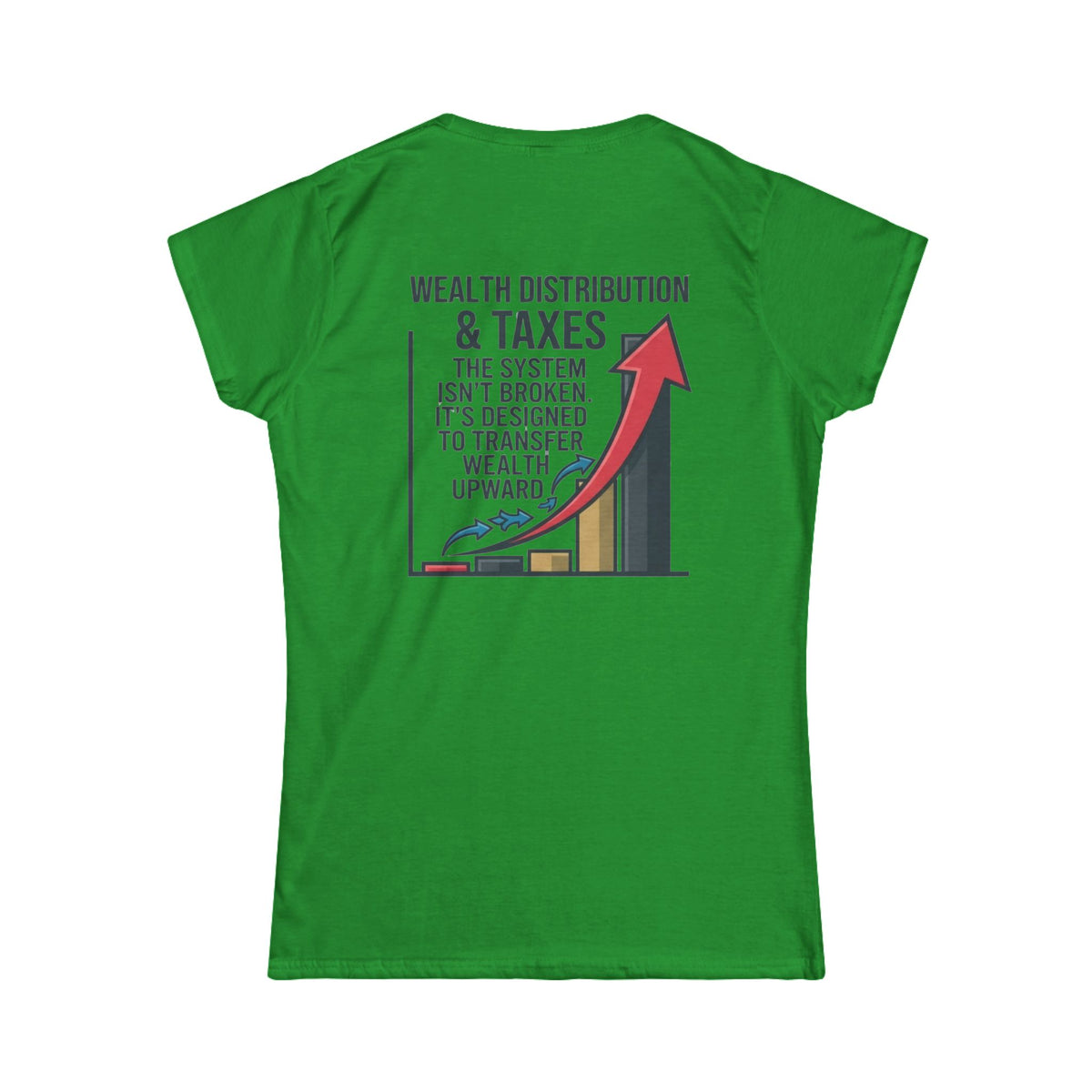 "Protest Series - Follow The Money" Women's Tee