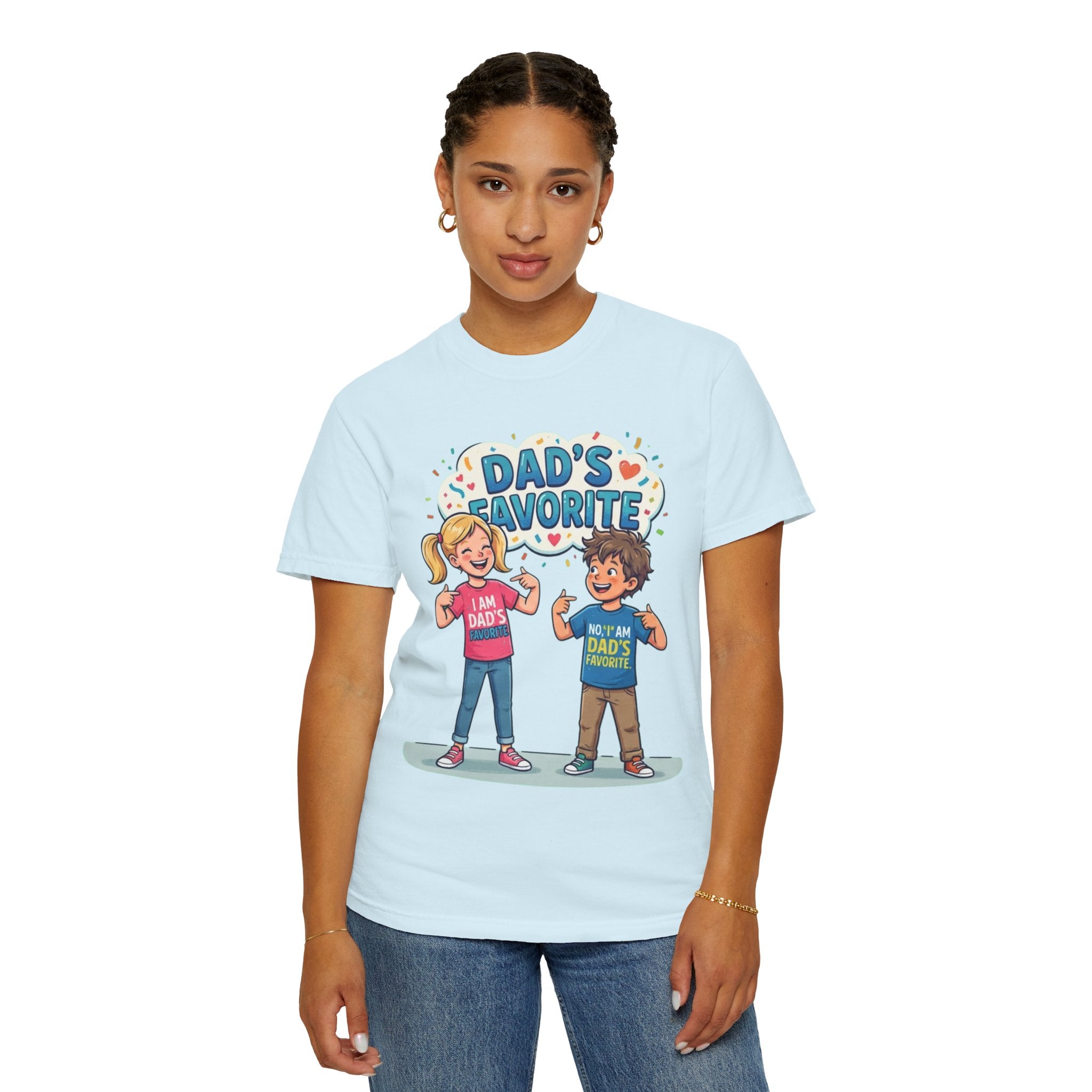 "Dad's Favorite" Unisex Garment-Dyed Tee