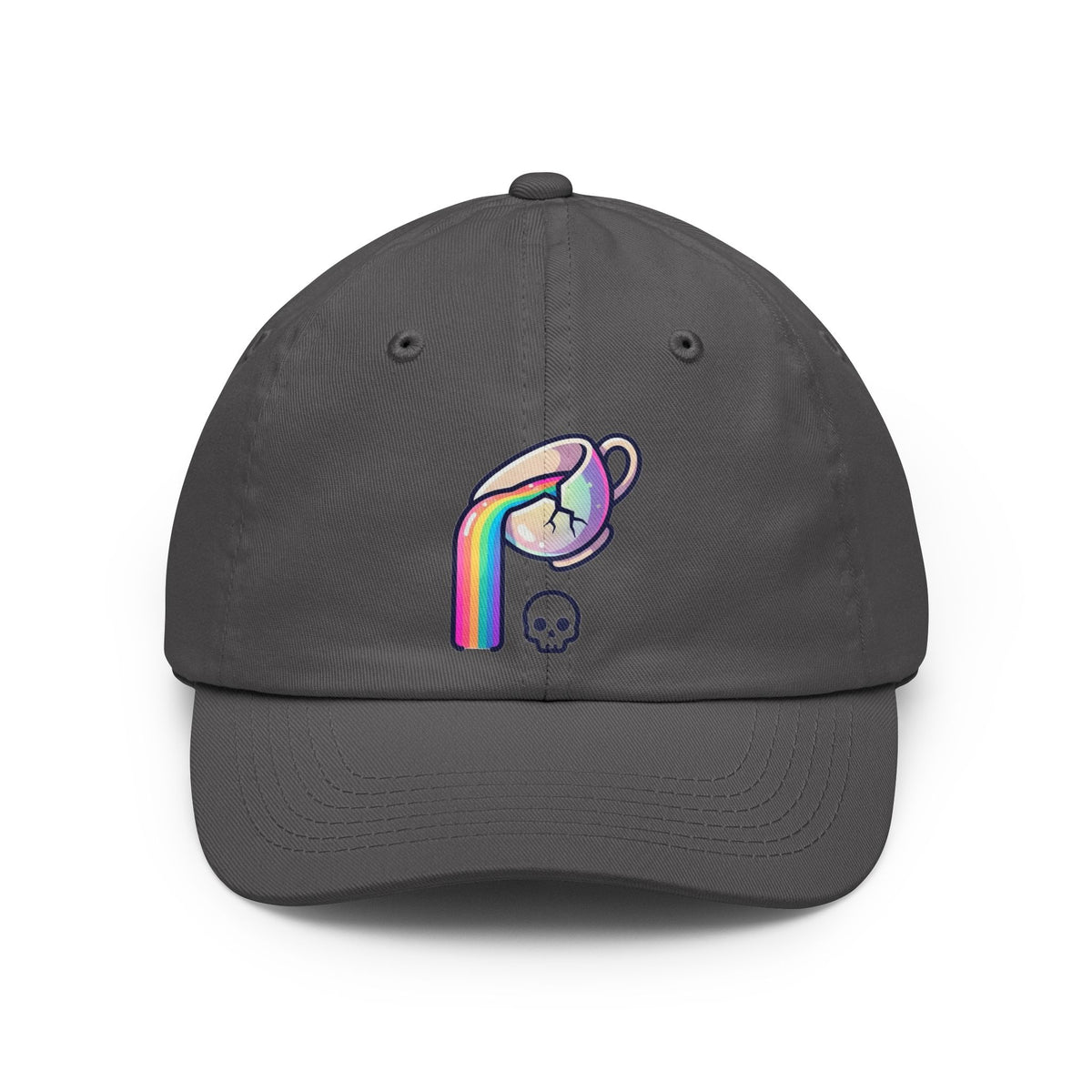 Color: Charcoal | Surviving on Caffeine Spite and Superior Aesthetics Dad Hat